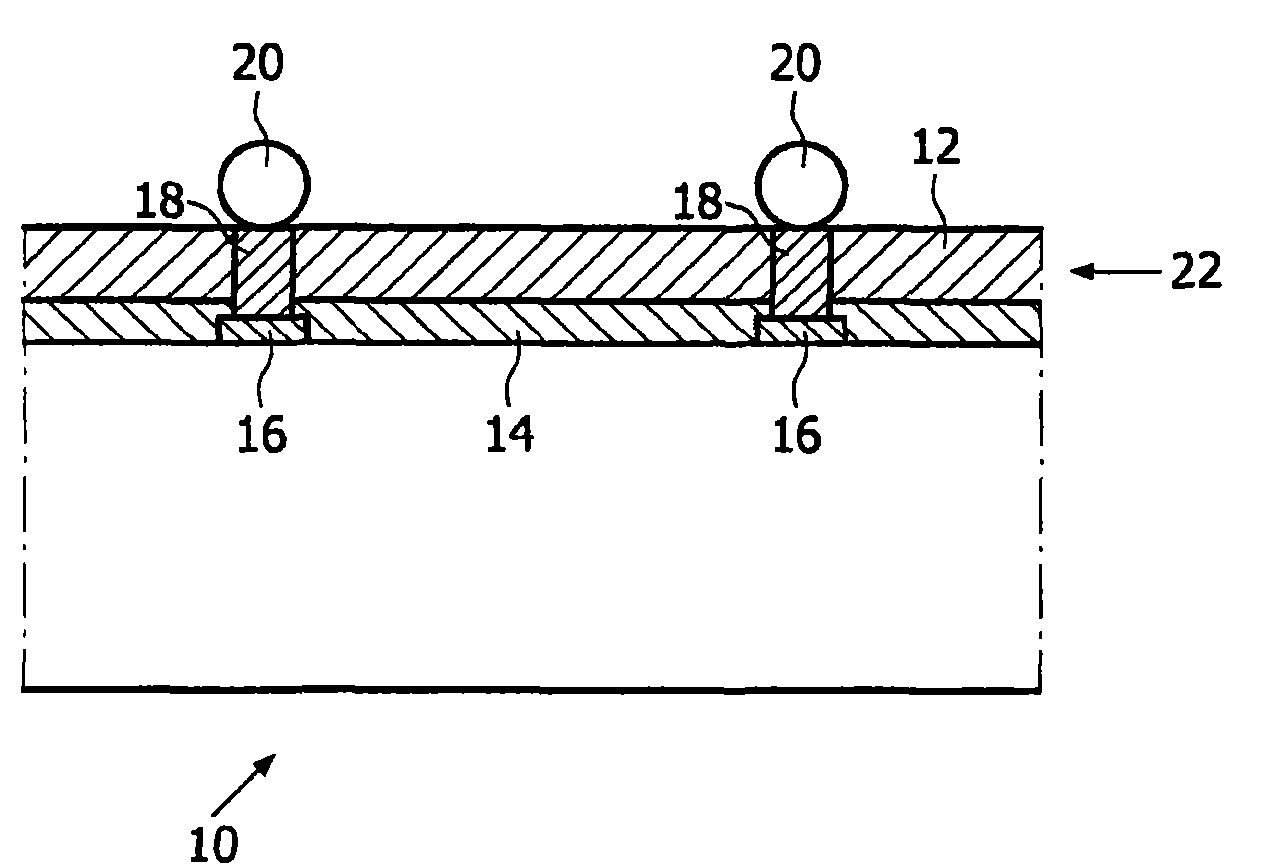 Stress buffering package for a semiconductor component