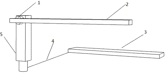 Vehicle charging handrail device