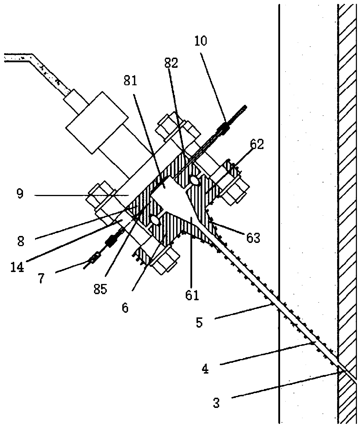 Liquid metal pressure information measuring device and system