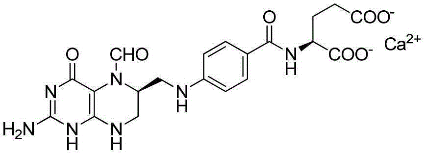 A method for preparing high-purity calcium levofolinate