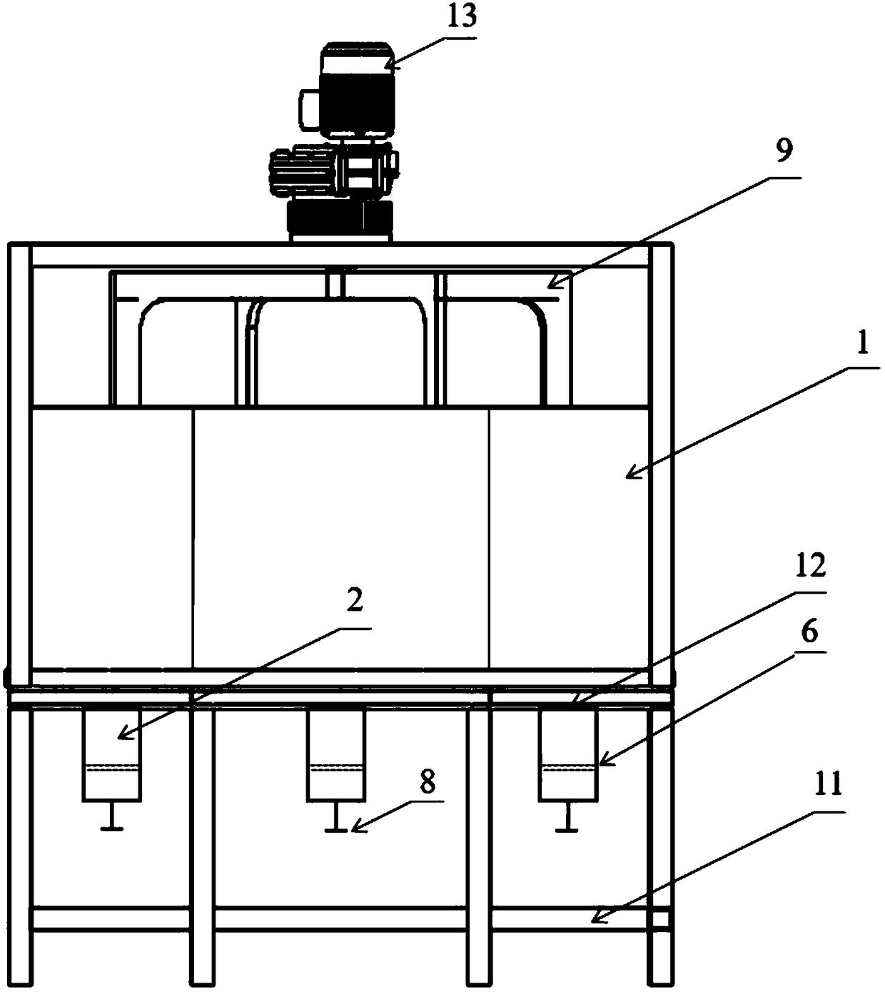 In-situ sediment columnar sample stratified erosion resistance measuring device, and method thereof