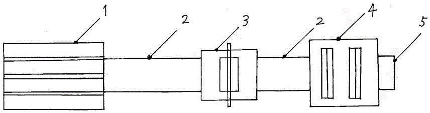 Squeezing and extruding treatment method for soaked materials