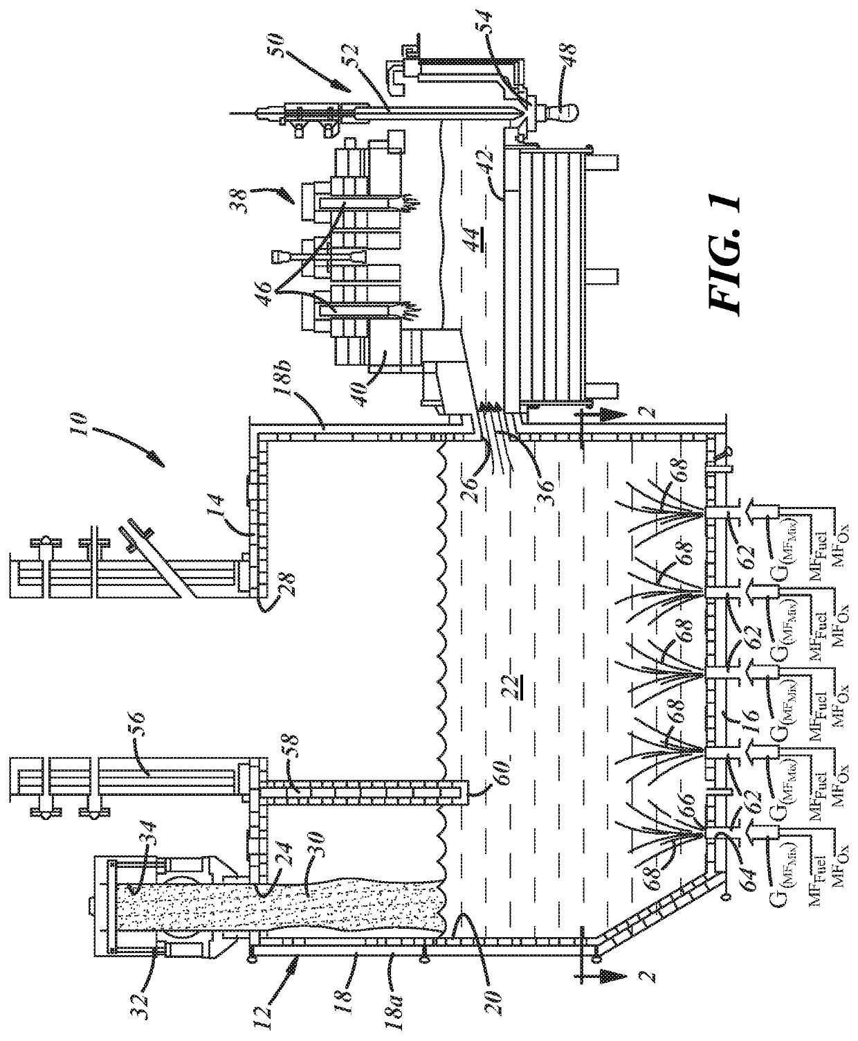 Feed Material for Producing Flint Glass using Submerged Combustion Melting