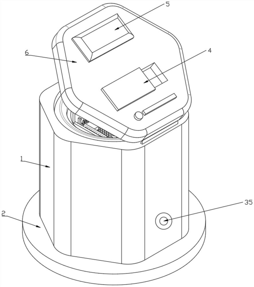 Automatic clothes cleaning equipment for hotels