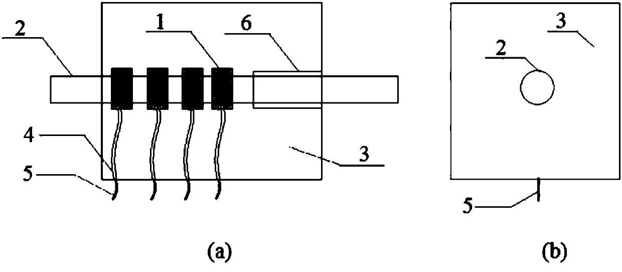 Test device for bonding stress between concrete and reinforcing steel bar and method thereof