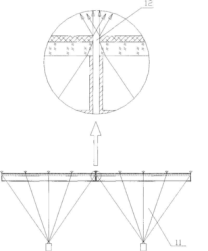 Splicing display system capable of removing splicing black lines of back projection units