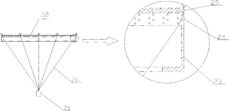 Splicing display system capable of removing splicing black lines of back projection units