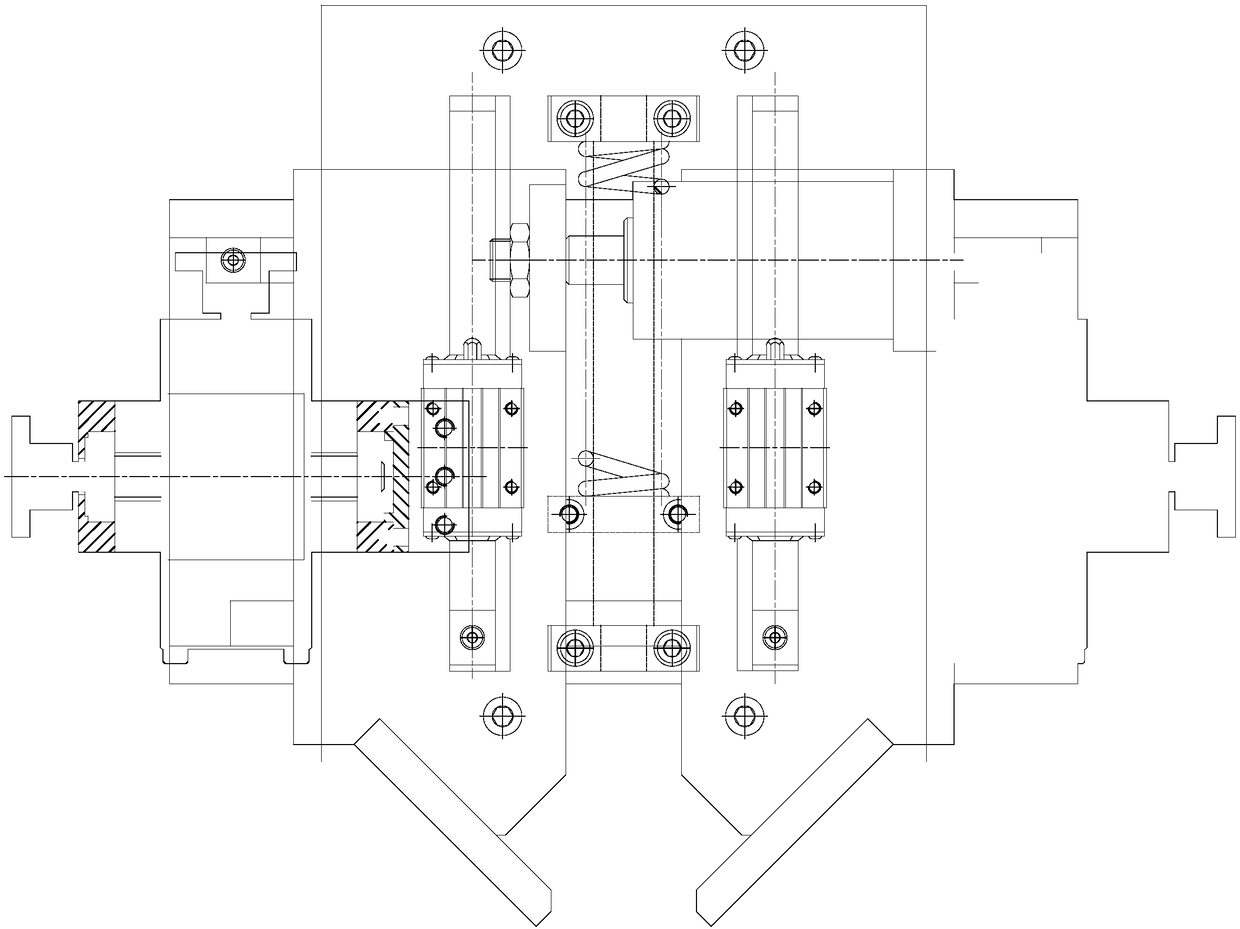 Multi-directional adjustable arc guiding mechanism