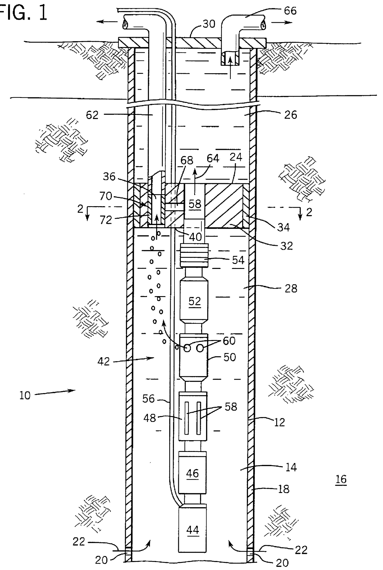 Well completion system employing multiple fluid flow paths