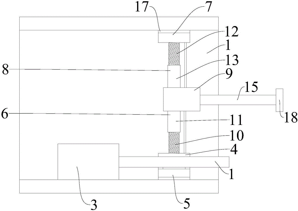 Internal supporting device for internal grinding of metal tubular product