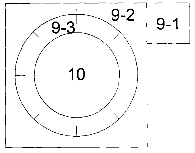 Device simulating laser target of small-angle movement