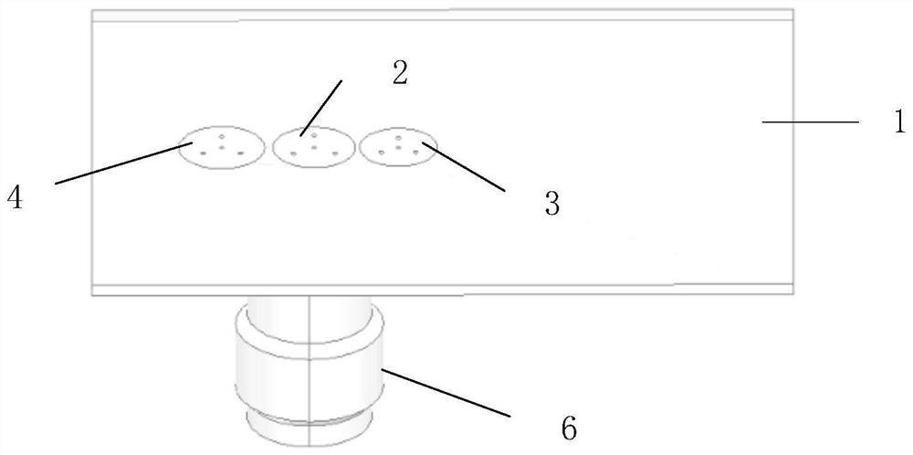 A coplanar antenna with directional radiation along the surface of the carrier