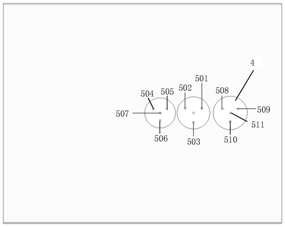 A coplanar antenna with directional radiation along the surface of the carrier