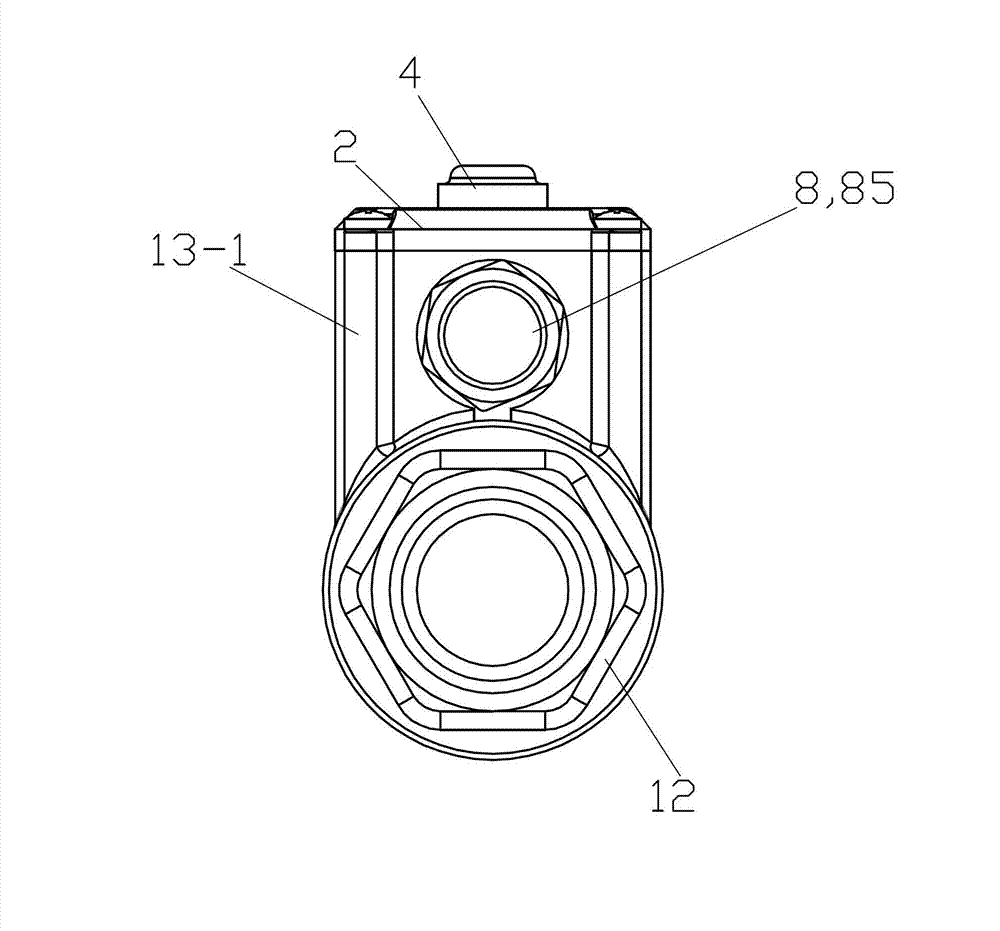 Pipeline liquid level sensor for mine