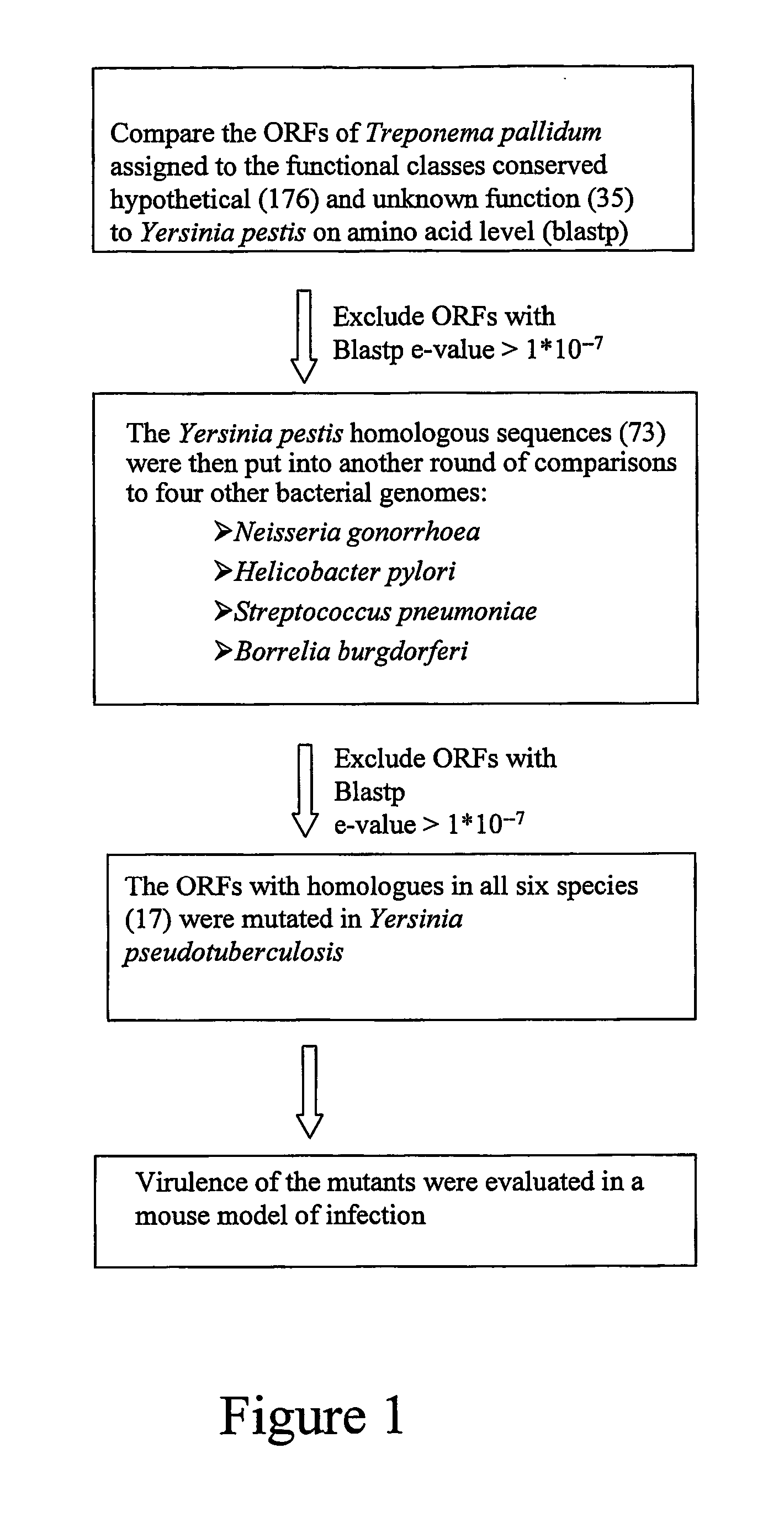 Method for identification of novel virulence associated genes
