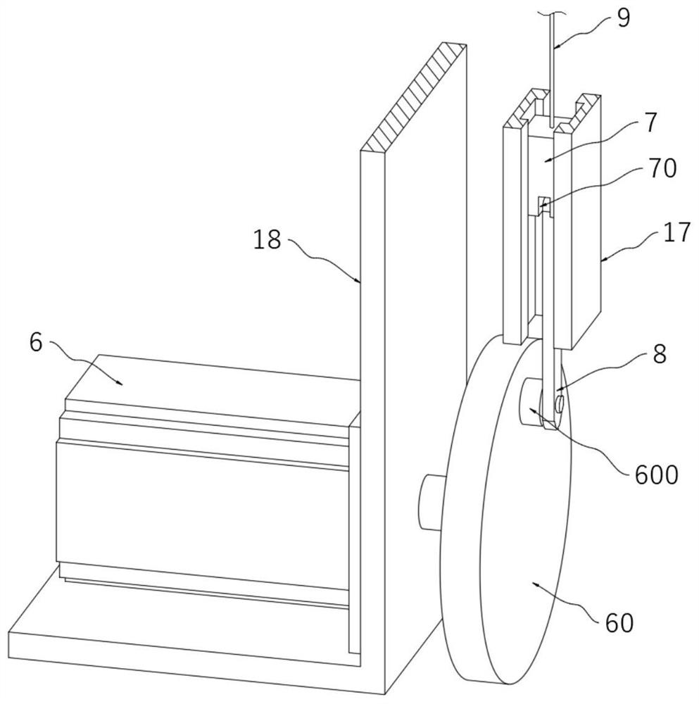 Sponge cutting device with vertical wire knife