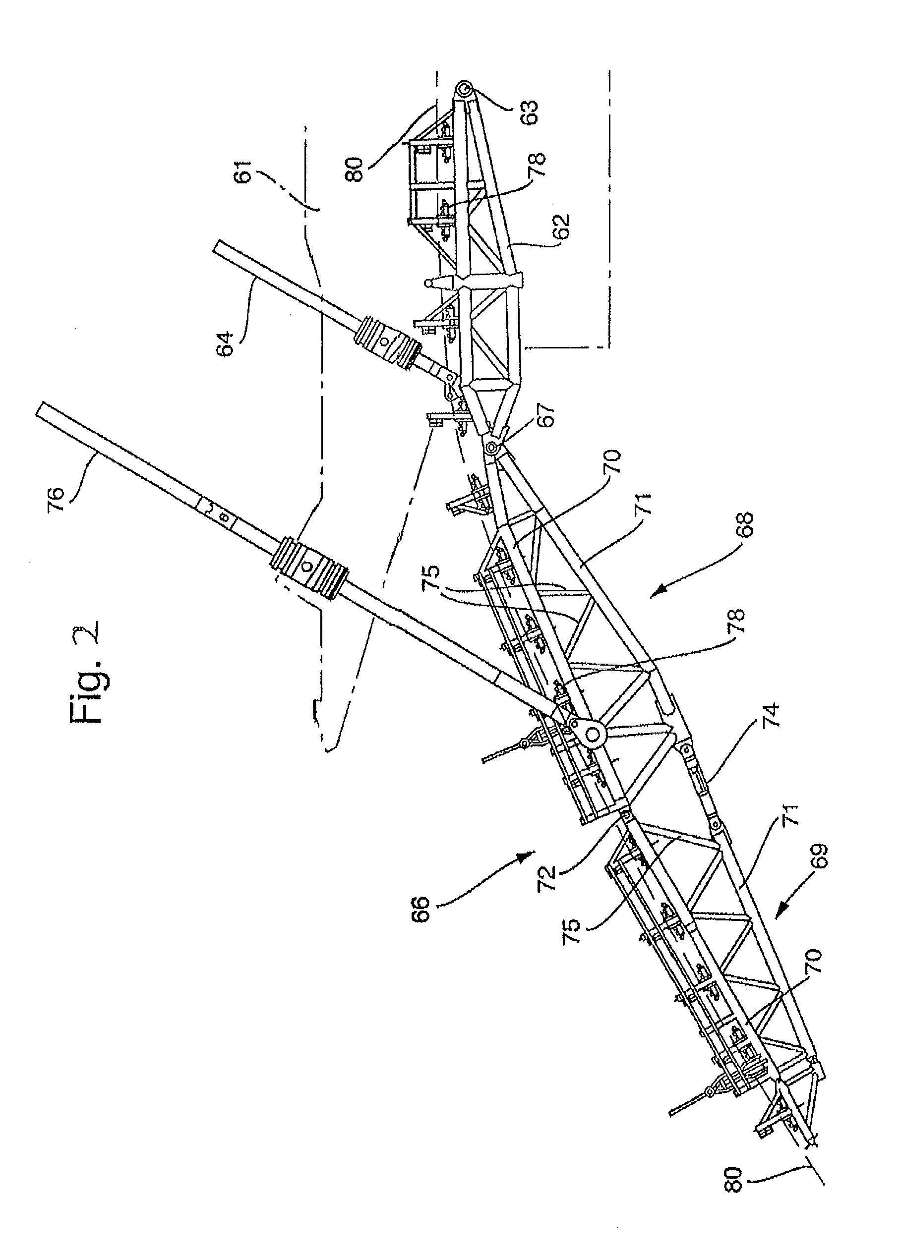 Method and vessel for laying a pipeline