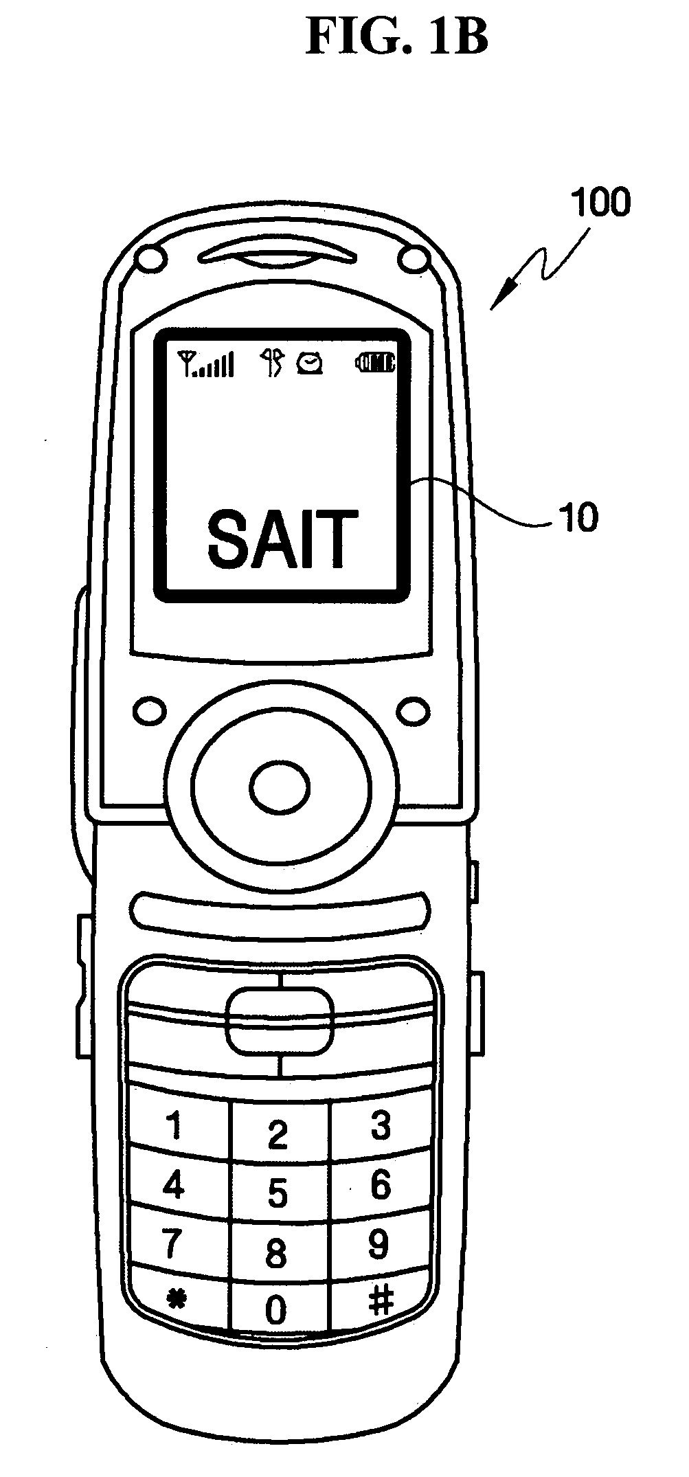 System for using mobile communication terminal as pointer and method and medium thereof