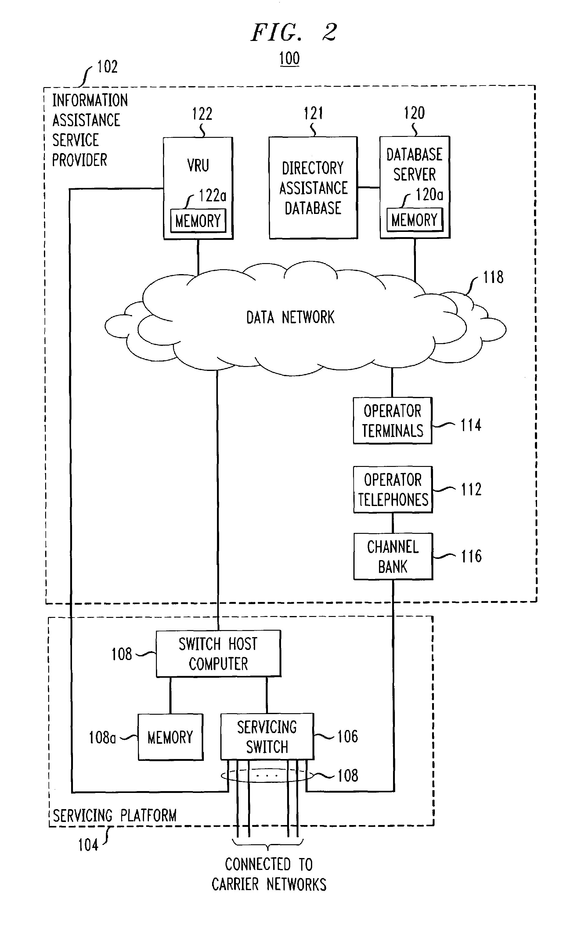 System and method for identifying parties in bills for communications services