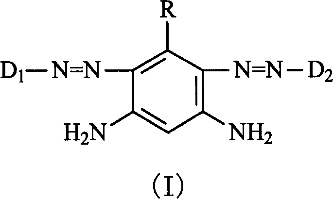 Dye component and its use