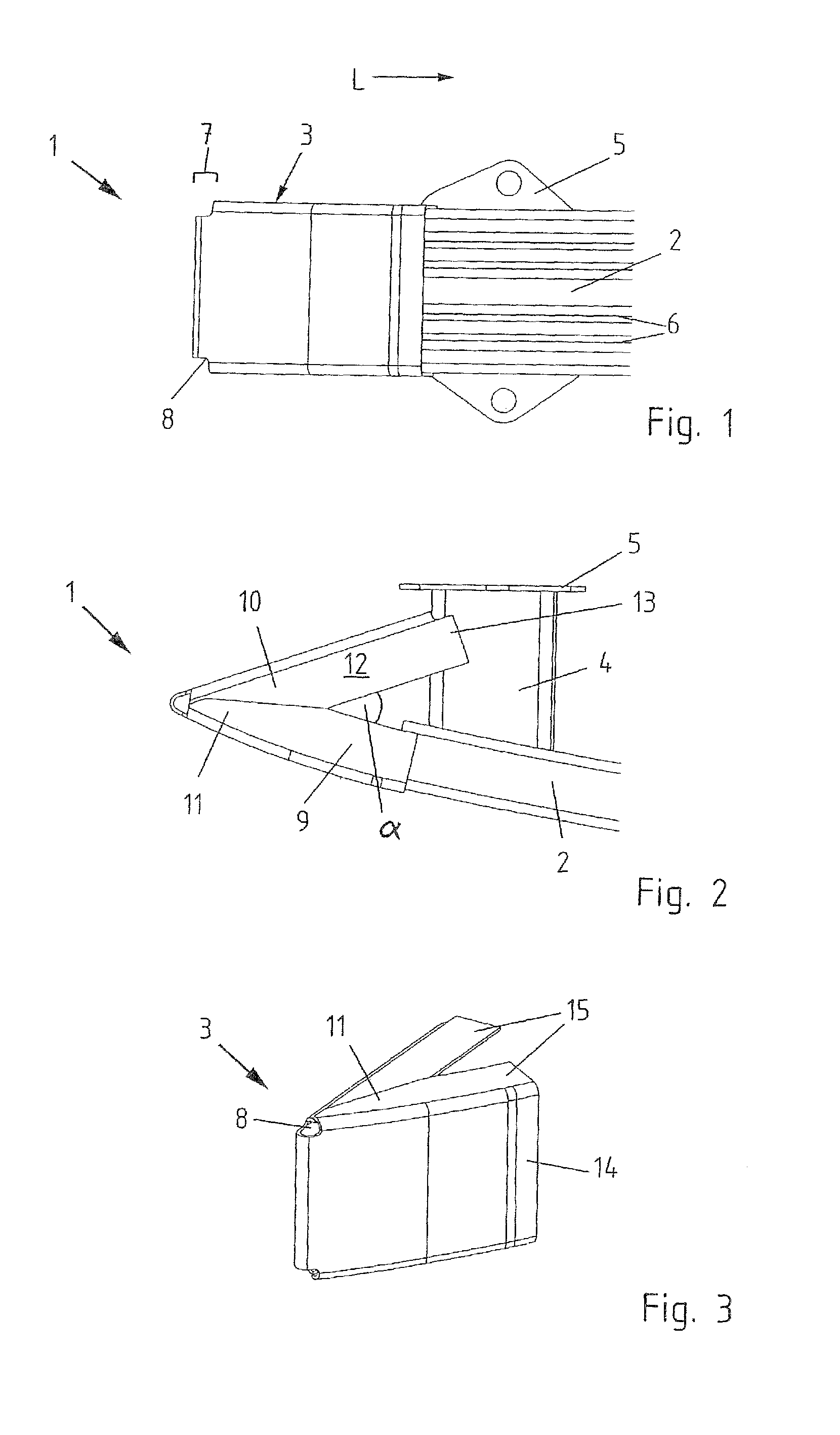 Automobile bumper arrangement and modular bumper system