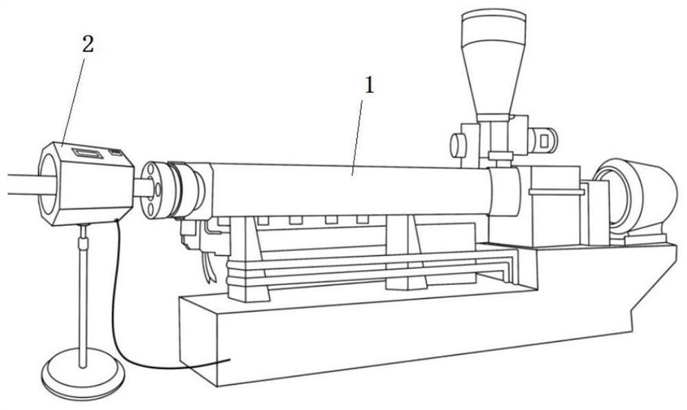 High-thermal-conductivity plastic pipe for cable as well as preparation method and application thereof