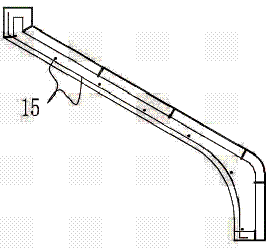 Pretensioning method prestressed bird-shaped plate die