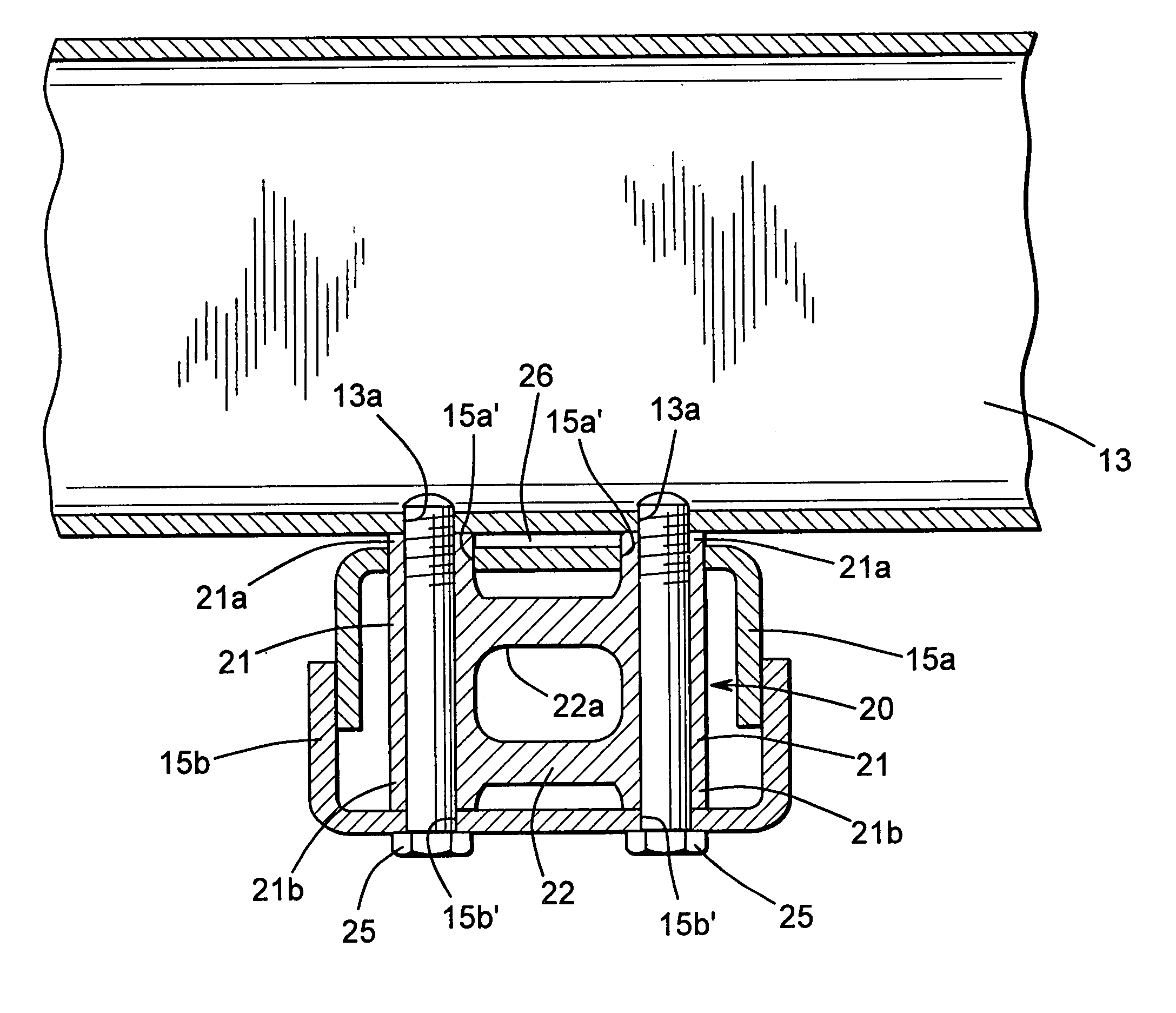 Offset joint between structural members in a vehicle frame assembly to facilitate a coating process