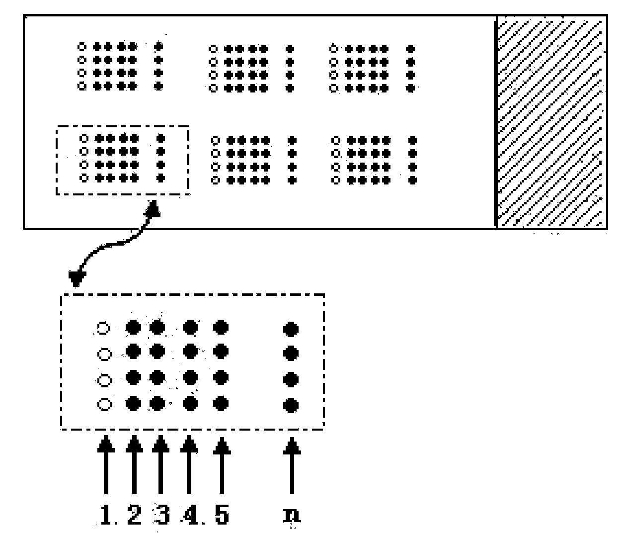 Pesticide and veterinary drug multi-residue detection method based on microarray detection chip