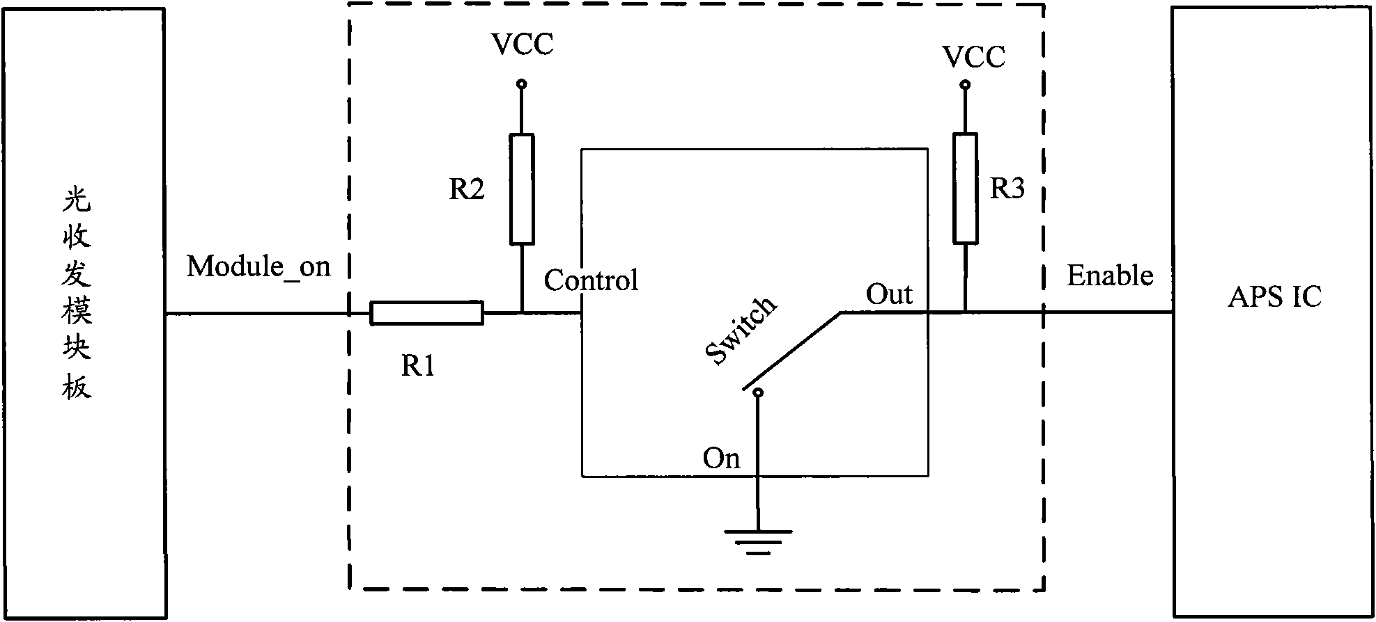 Power controller with adaptation power supply
