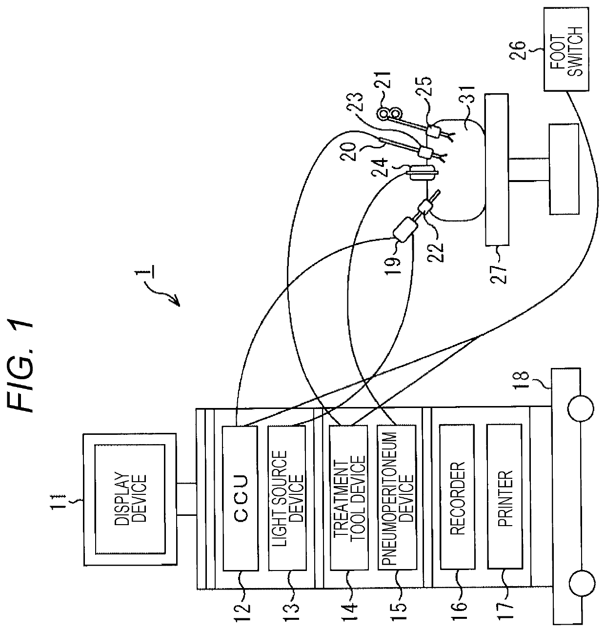 System with endoscope and image sensor and method for processing medical images