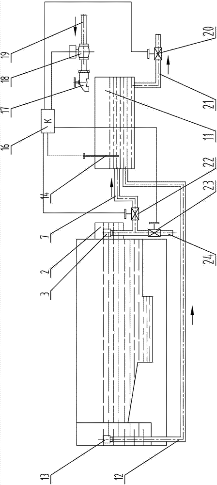 Yarn-shaking soup regulating method and device of automatic reeling machine