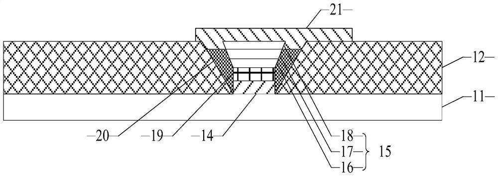 A kind of flexible LED display panel and electronic equipment