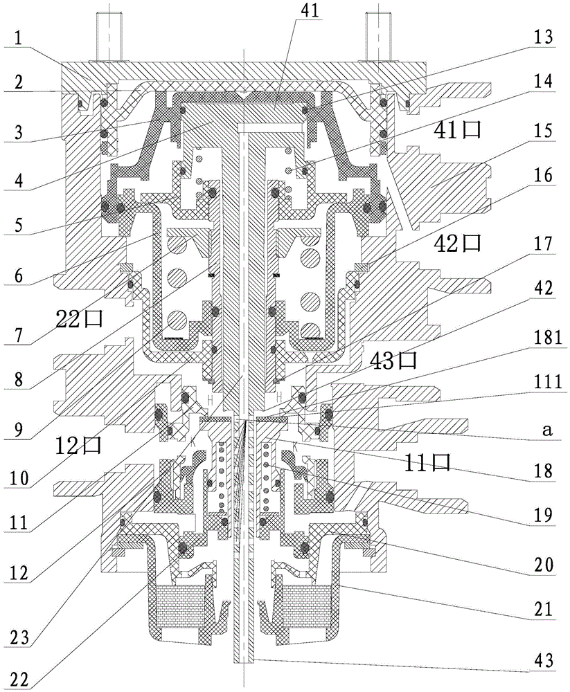 A trailer control valve with external pressure regulating structure