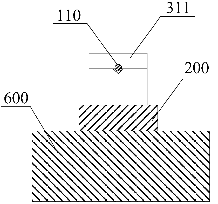 A device and method for fabricating an optical fiber sensor