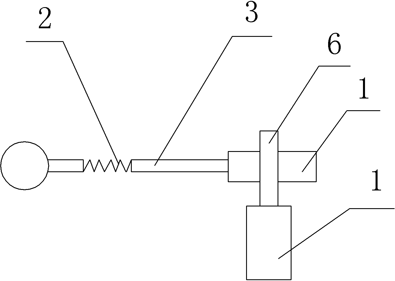 Convenient-to-unlock positioning rod