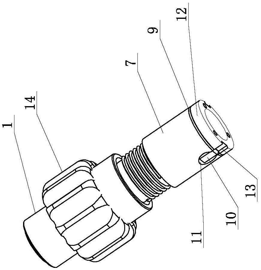 Dental low-speed handpiece disassembling device