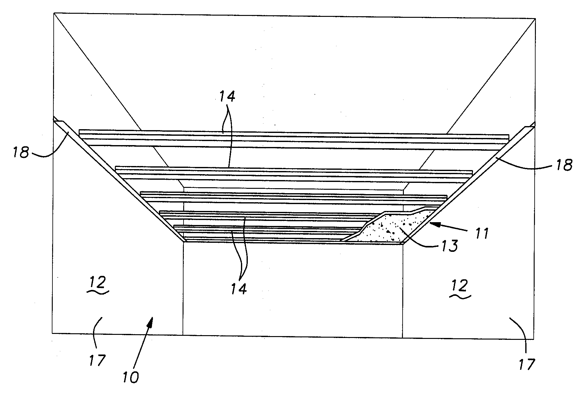 Extended short span tee for drywall ceiling