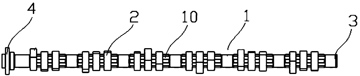 Camshaft and manufacturing method thereof