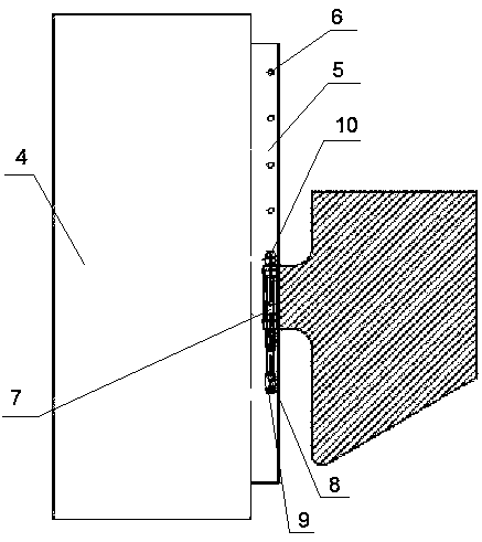 Gangway ladder base with lifting function