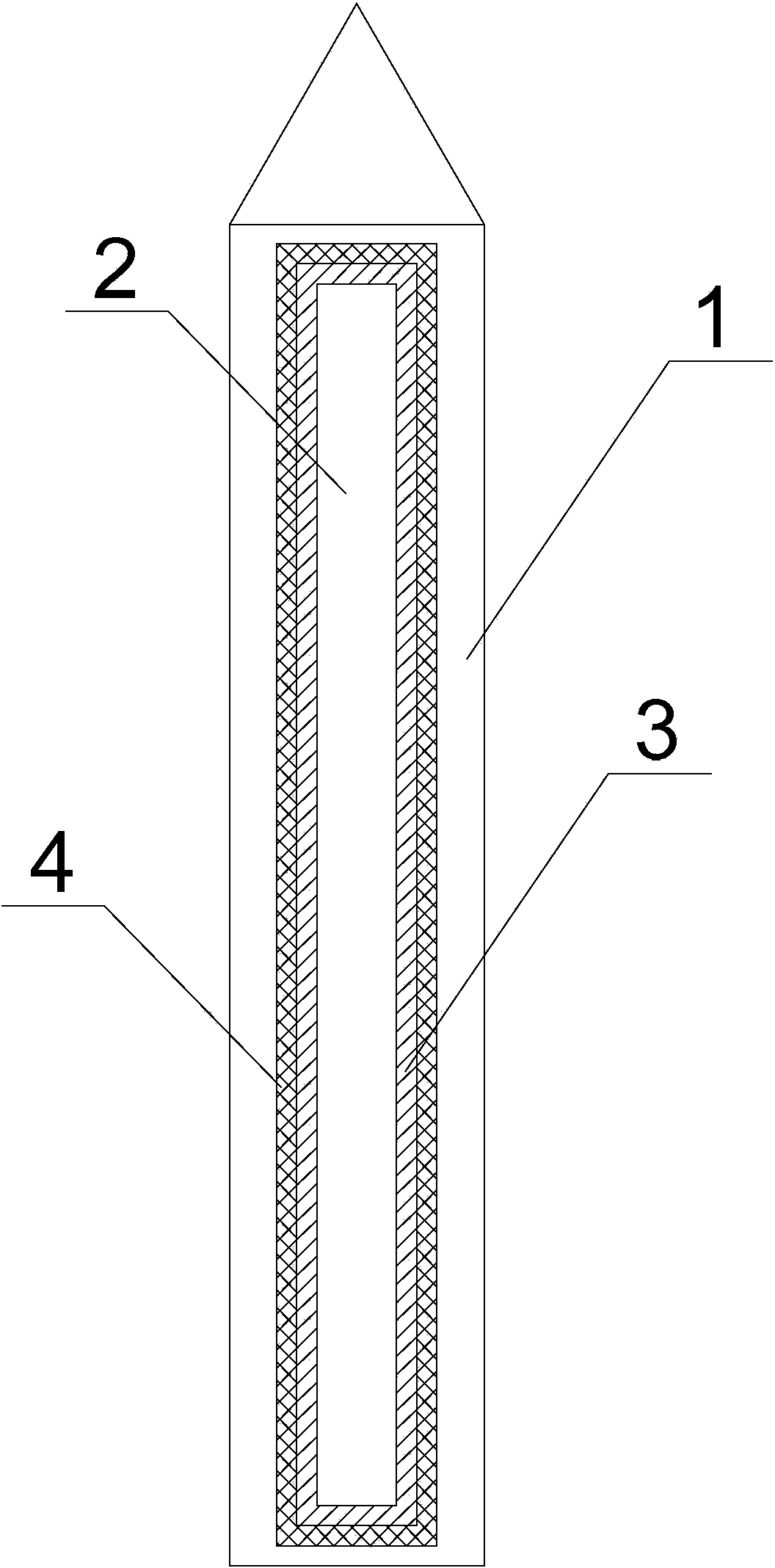 Carbon pen and manufacturing method thereof