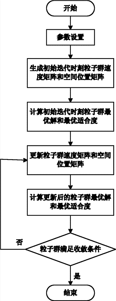 Non-linear system identification method based on particle swarm