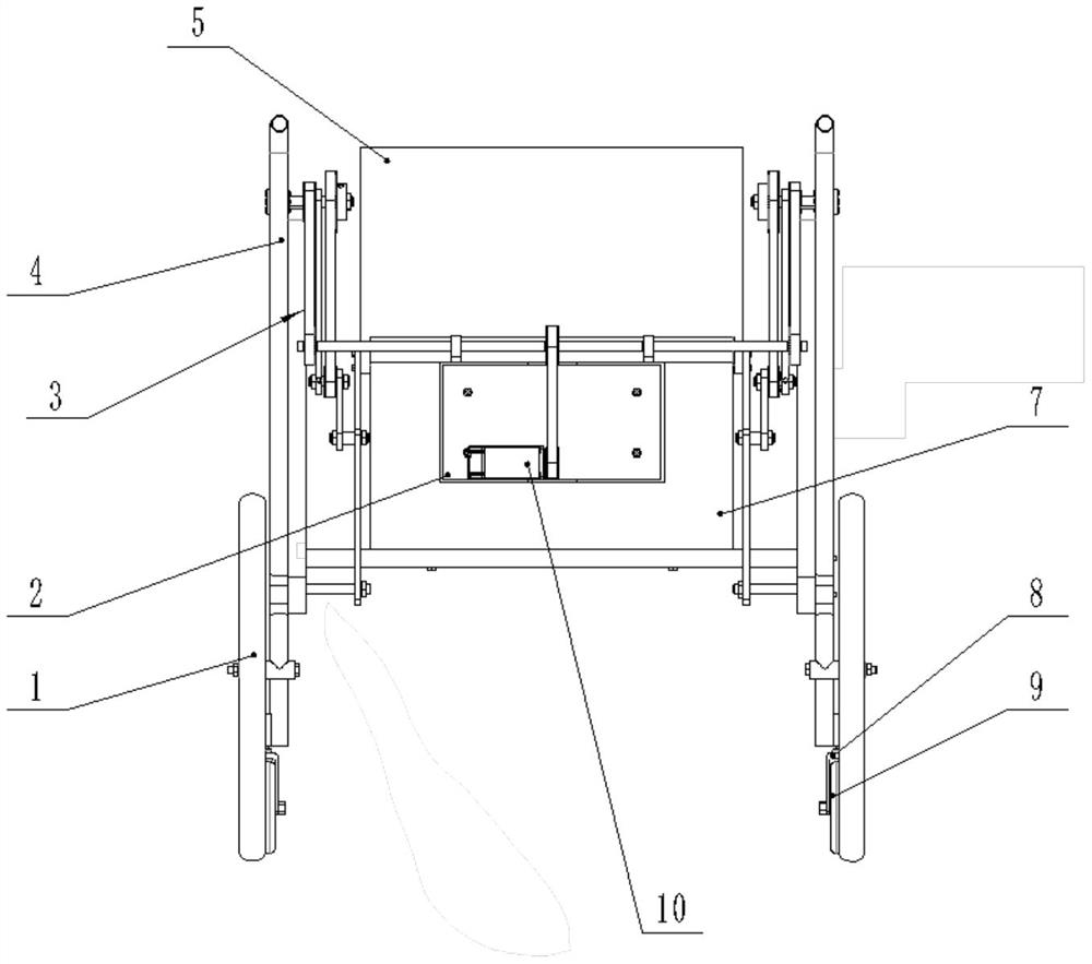 Back supporting and standing assisting device