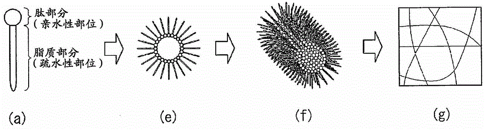 Method for producing cosmetic, method for preparing gel for cosmetics, and method for reducing quantity of high-molecular thickener added to starting materials of cosmetic