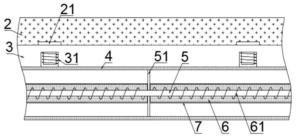 Steam heating type intelligent floor heating floor