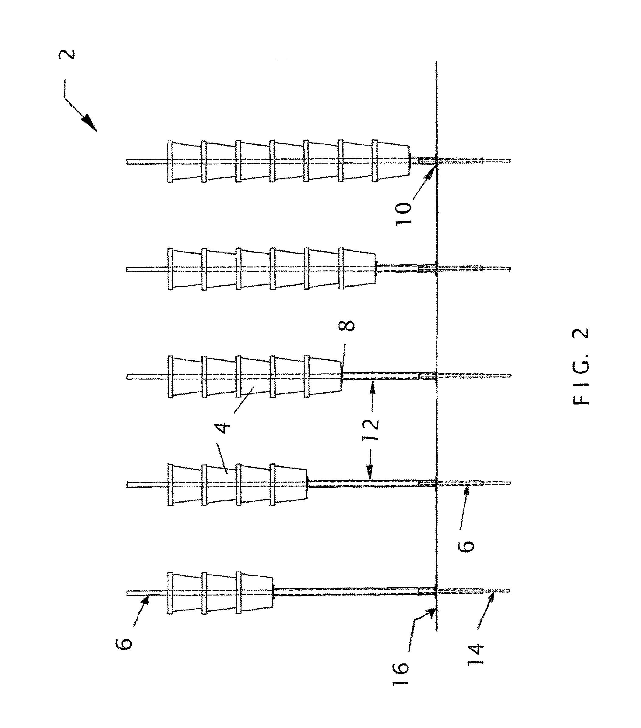 Tower planter growth arrangement and method
