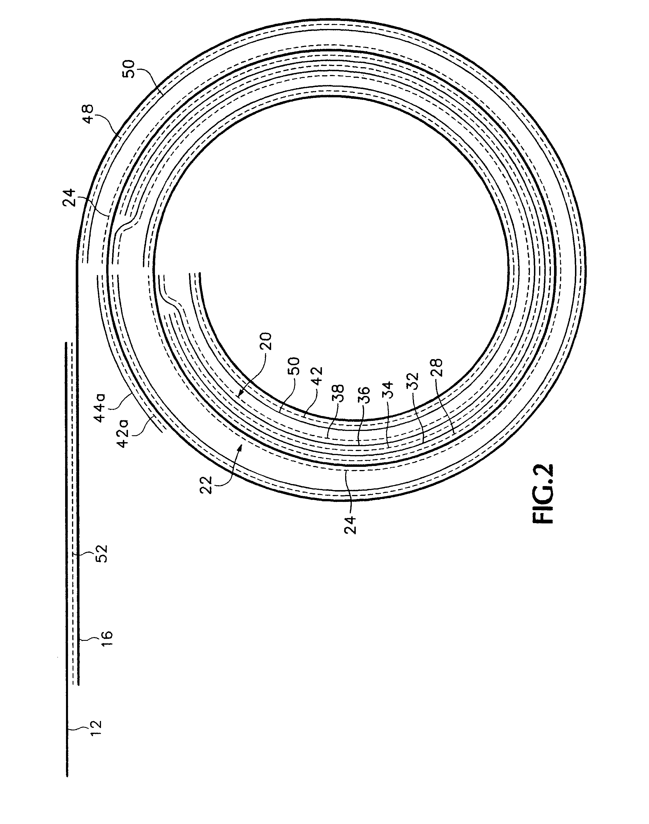 Tail for attaching the trailing edge of one roll of tape to the leading edge of another roll of tape and method of using same