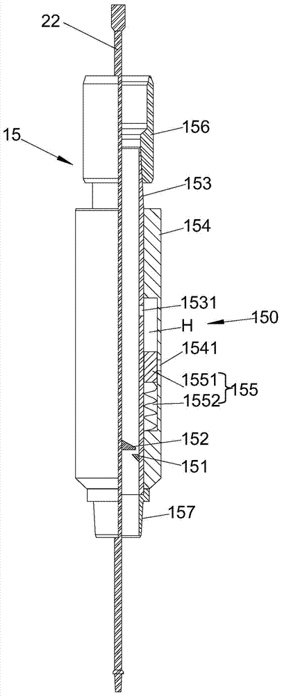 Thermal oil production pipe column for injection-production in the same well for vertical well and oil production method thereof