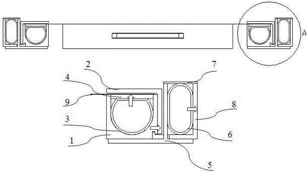 A thin steel sheet clamping and tensioning device and a method for clamping and tensioning a thin steel sheet