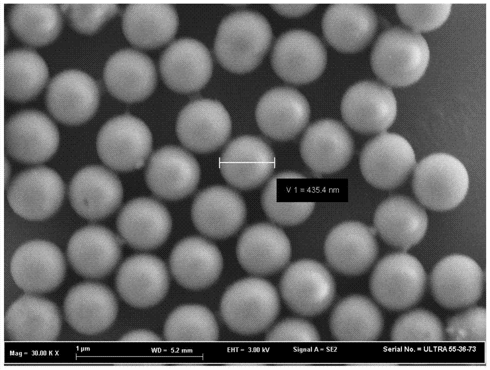 A renewable sio  <sub>2</sub> Preparation method of /pam core-shell composite nano antibacterial particles